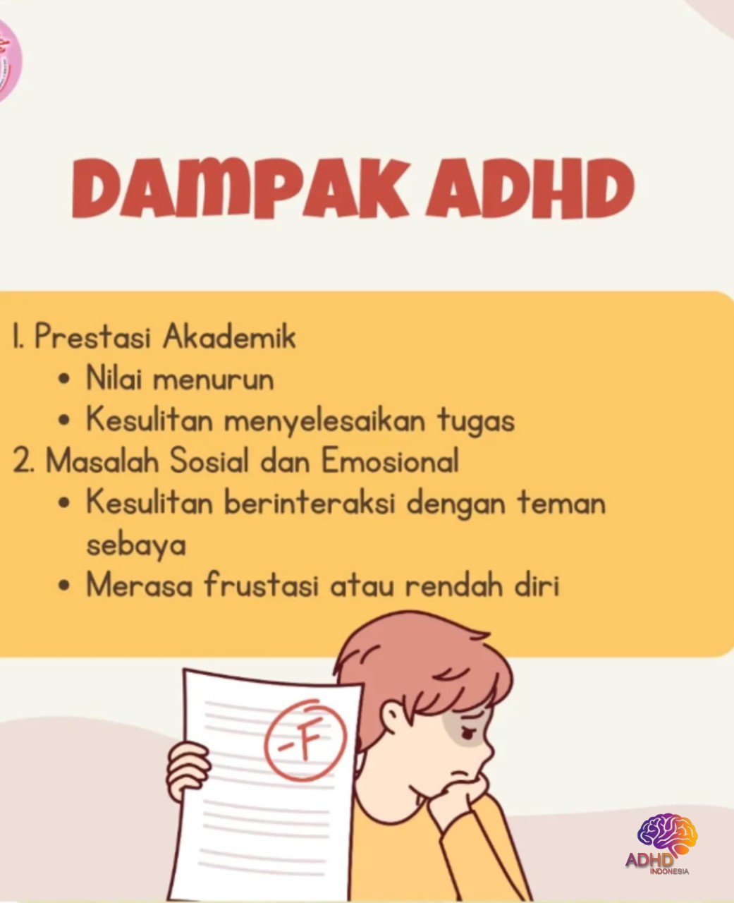 Dampak ADHD terhadap Proses Belajar Anak di Kabupaten Kepulauan Seribu