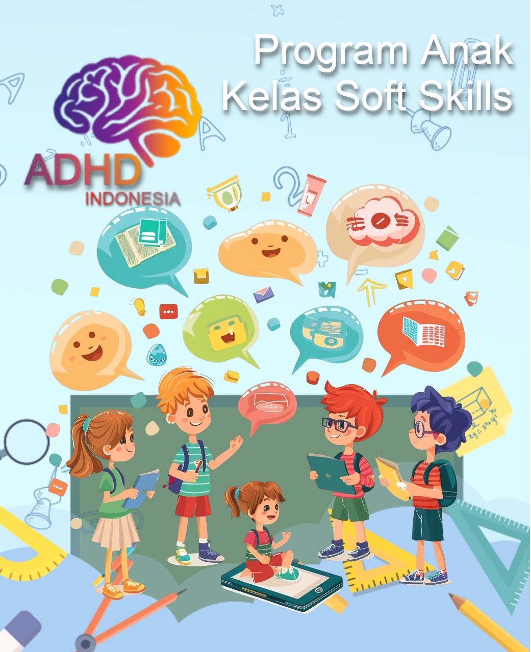 Program ADHD Indonesia Kabupaten Kepulauan Seribu Kelas Soft Skills Anak ADHD