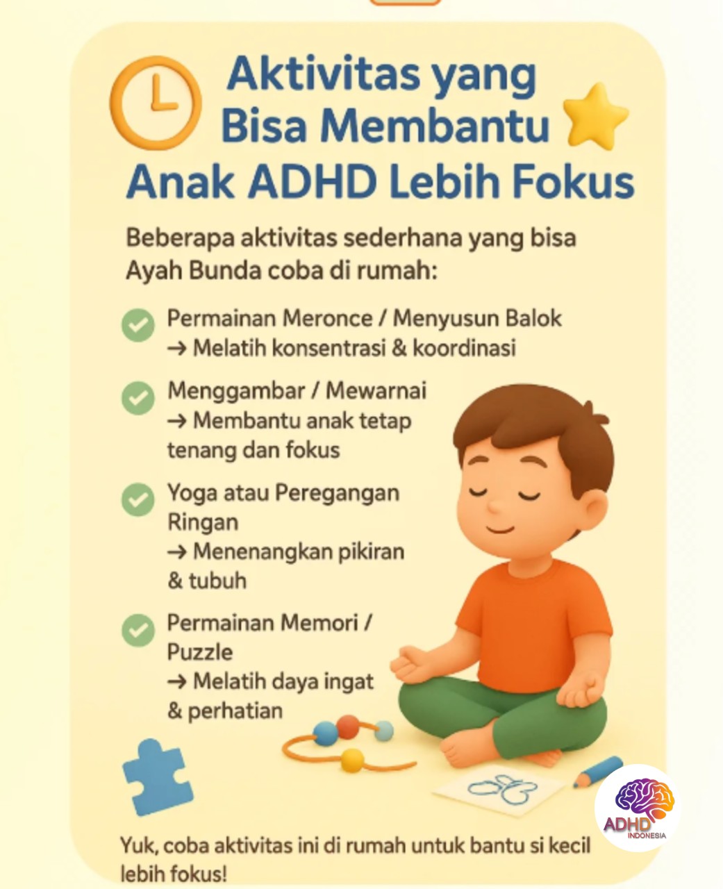 Pendekatan Edukatif yang Tepat untuk Anak ADHD di Kabupaten Kepulauan Seribu